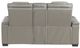 Homelegance® Apex Gray Double Power Reclining Console Loveseat-4