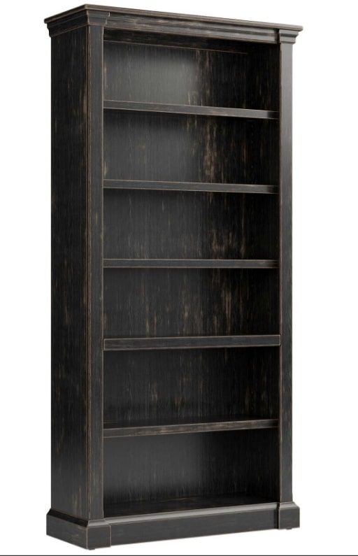 Martin Furniture Kingston Dark Chocolate Open Bookcase -0