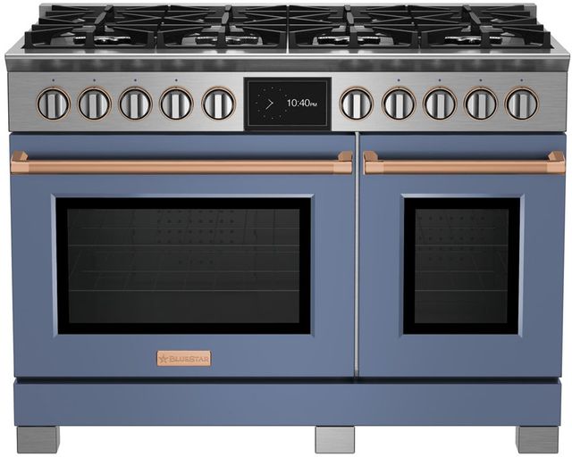 BlueStar® 48" Custom Pro Style Dual Fuel Range-0