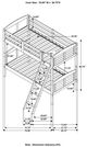 Coaster® Flynn Weathered Brown Twin Over Twin Bunk Bed-2