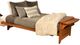 Kodiak Furniture Phoenix Barbados/Suede Gray Full Futon with Mattress-2