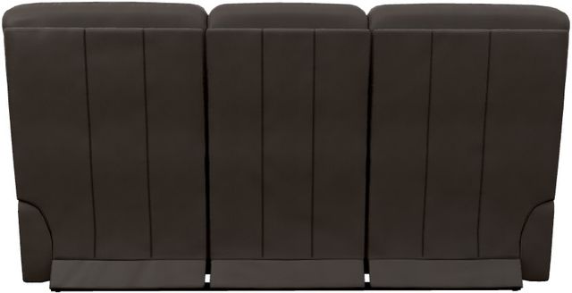 La-Z-Boy® James Walnut Leather Power Reclining Sofa with Headrest-3