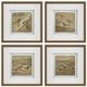 Crestview Collection Collier 4-Piece Wall Art Set-0