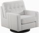 Jaymar Kirk Florance White Gr. 50 Swivel And Rocking Chair-0