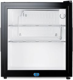 Summit® 18" 1.5 Cu. Ft. Glass Freestanding Beverage Center