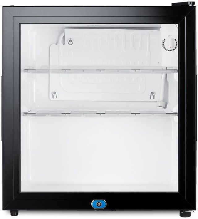 Summit® 18" 1.5 Cu. Ft. Black Freestanding Beverage Center-0