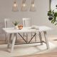 Olliix by Ink+Ivy Sonoma Whitewash Dining Table-4