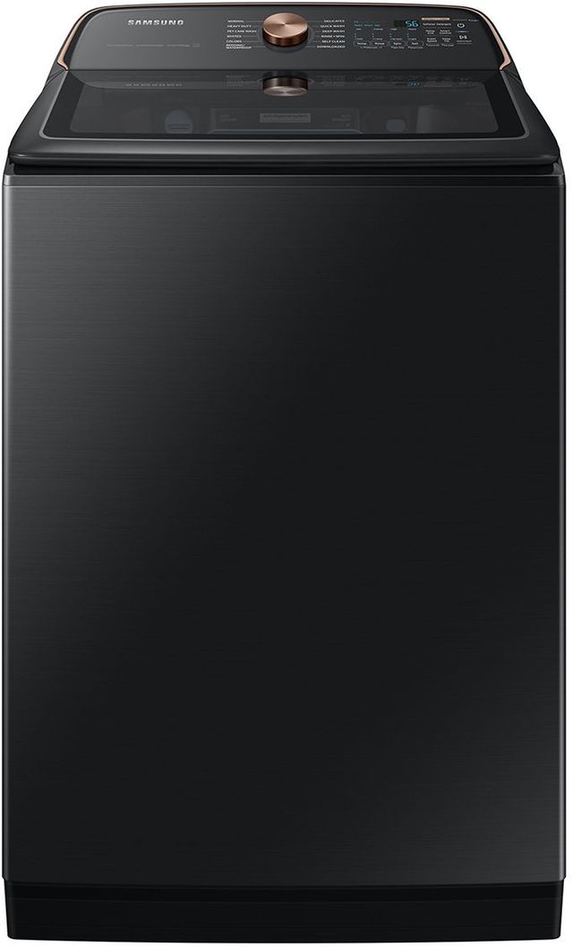 Samsung 7500 5.4 Cu. Ft. Brushed Black Top Load Washer-0