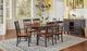 A-America® British Isles Antique Oak/Black Dining Side Chair-1