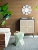 A & B Home Green Accent Stool-3