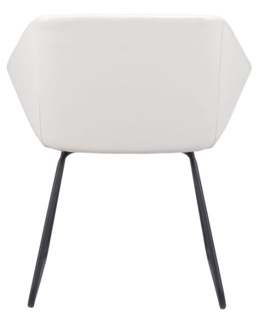 Zuo® Modern Miguel White Dining Chair-2