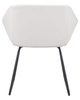 Zuo® Modern Miguel White Dining Chair-2
