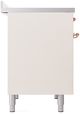 Ilve® Nostalgie II Series 40" Antique White Pro Style Induction Range-3