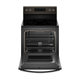 Whirlpool® 30" Freestanding Electric Range Fingerprint-Resistant Black Stainless Steel-1