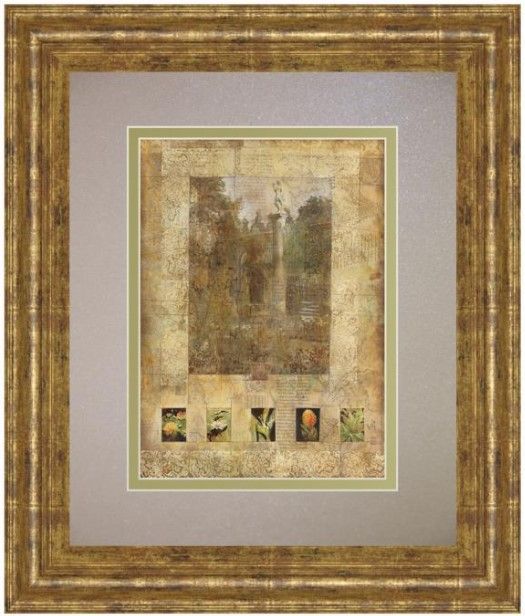 Classy Living Kemp Botany Journal Il 34" Wall Art-0