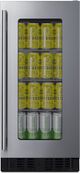 Summit® 1.8 Cu. Ft. Stainless Steel Beverage Center -4