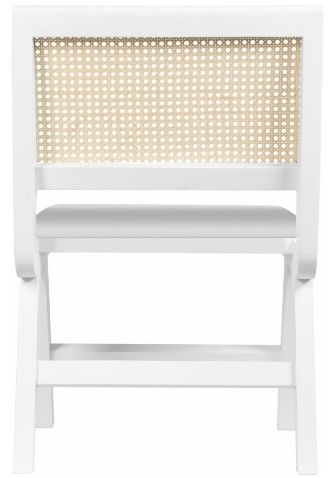 Meridian Furniture Abby White Side Chair-3