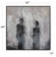 Stylecraft White Canvas Painting-5
