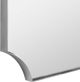 Uttermost® Lennox Polished Nickel Scalloped Corner Mirror-4