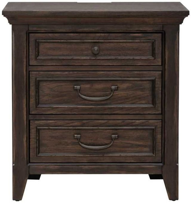 Liberty Furniture Paradise Valley Saddle Brown Nightstand-2