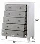 ACME Furniture Katia Rustic Gray/White Chest-2