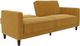 dhp furniture® Pin Mustard Futon-2