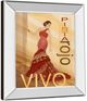 Classy Living Tava Studio Pista Rojo 22" Wall Art-3