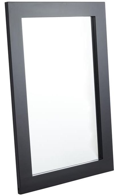 Deco Marche Black Wooden Wall Mirror-1