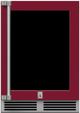 Hestan® 5.2 Cu. Ft. Burgundy Frame Outdoor Undercounter Refrigerator-0