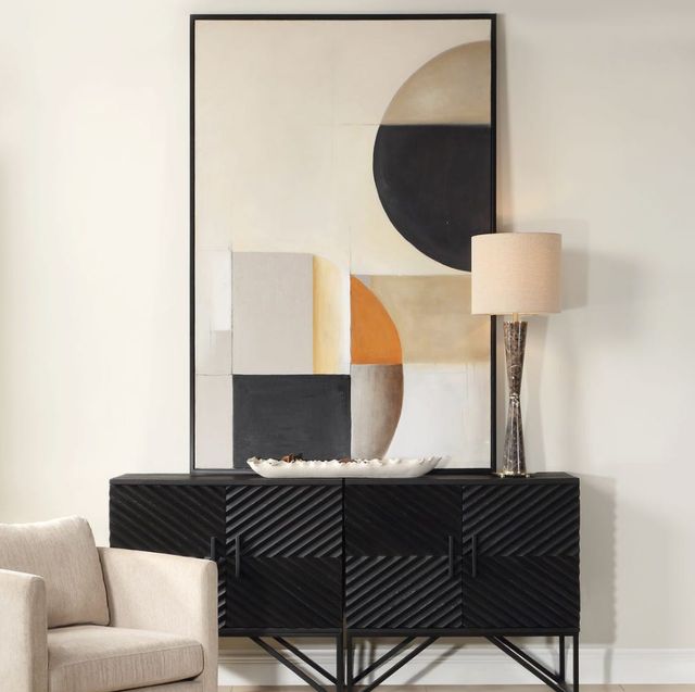 Uttermost® Western Hemisphere Hand Painted Abstract Art-1