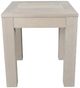 CabanaCoast® Customizable Chateau Wooden 24" Outdoor Square Side Table-1