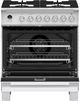 Fisher & Paykel 30" White Pro Style Dual Fuel Range-1