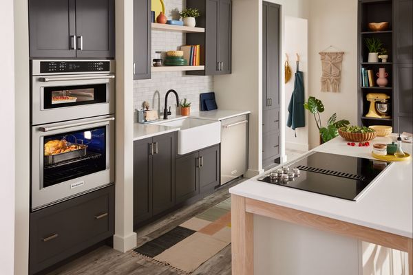 KitchenAid 30" Stainless Steel Oven/Microwave Combo Electric Wall Oven