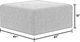 Jackson Furniture Eagan Chocolate Cocktail Ottoman-3