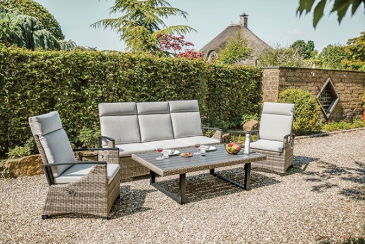 Furniture of America Antigua Outdoor Sofa - Thumbnail 2