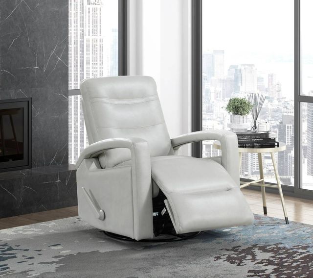 Homelegance® Camden Smoke Manual Swivel Glider Recliner-1