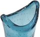 A & B Home Blue Glass Belling Vase-3