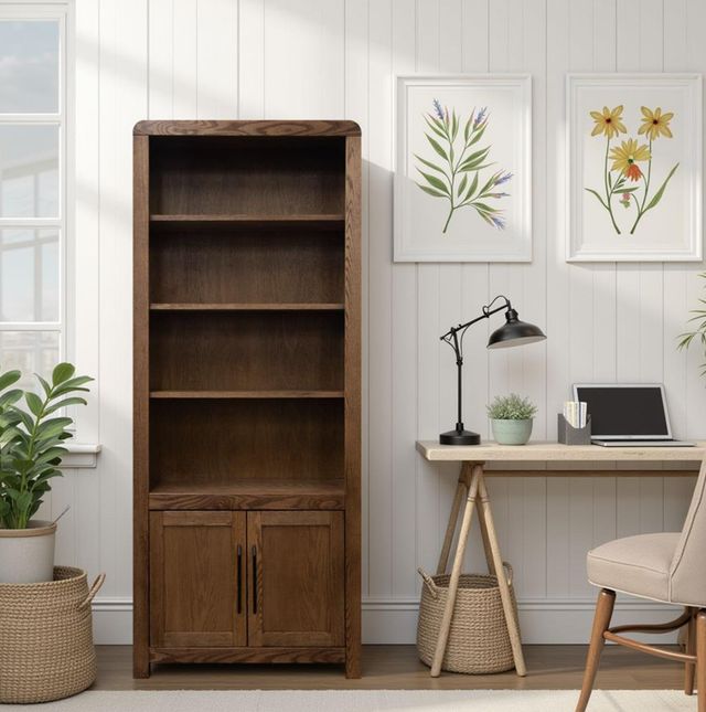 Legends Home Haven Bourbon 78" Bookcase-1