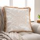 Surya Jahari Tan 20"x20" Toss Pillow with Polyester Insert-2