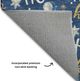 Dalyn™ Rug Company Merry & Bright MY18 Navy 5'x8' Area Rug-3
