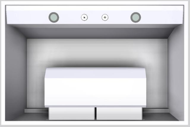 Vent-A-Hood® 36" Wall Mounted Range Hood-White-2