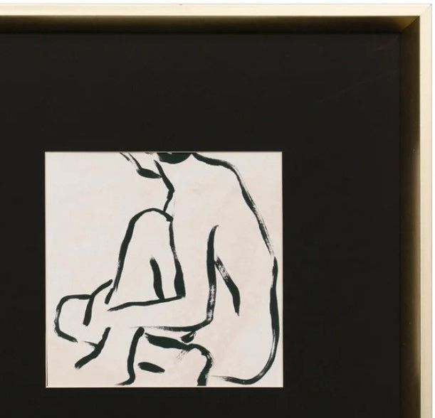 Stylecraft Sitting Figure II Wall Art-1