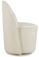 Jofran Inc. Urban Archive Landon Natural Swivel Dining Chair-3
