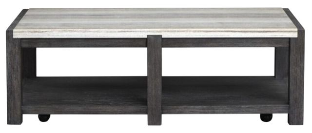 Magnussen Home® Plum Creek Ravenwood Black Cocktail Table-1