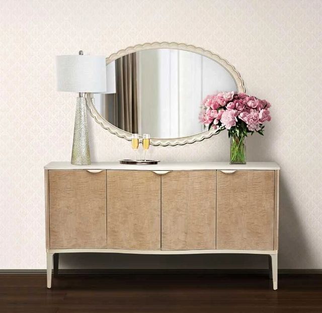 Michael Amini® Malibu Crest Blush Sideboard-1