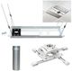 Chief® White Elite Universal Ceiling Projector Mount Kit-0