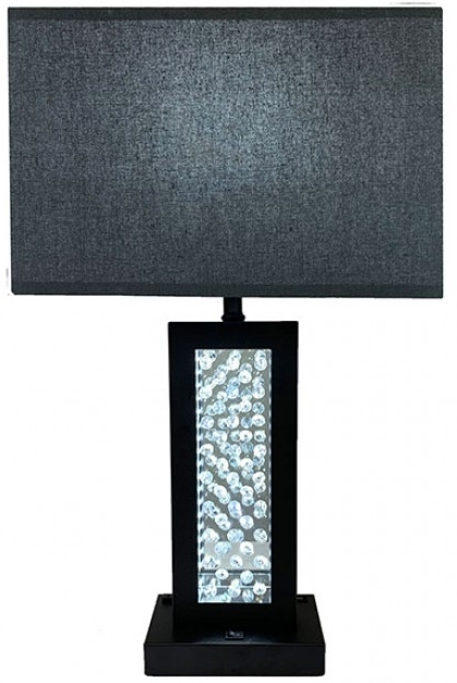 Furniture of America® Abbi Black Table Lamp-0