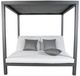 CabanaCoast® Customizable Muse Aluminum Outdoor Cabana Daybed Sling Roof-1
