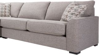 Decor-Rest® Furniture LTD 2786 Gray Right-Arm Facing Loveseat
