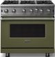 Viking® 5 Series 36" Martini Pro Style Natural Gas Range-0